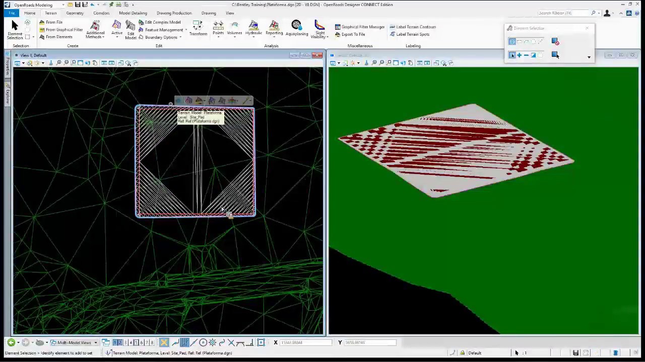 Tech Talk:  Creación de plataformas con OpenRoads Designer LA