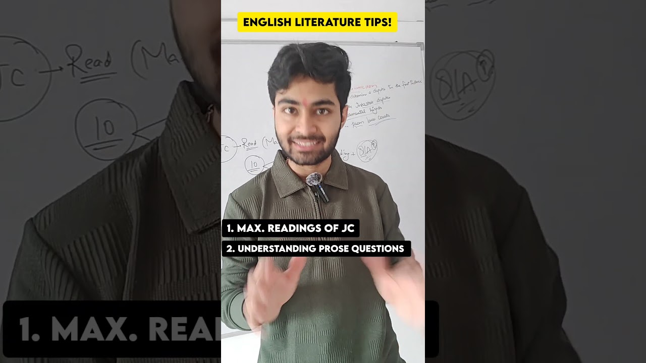 ICSE 10th Boards : English Literature Tips! #icseclass10