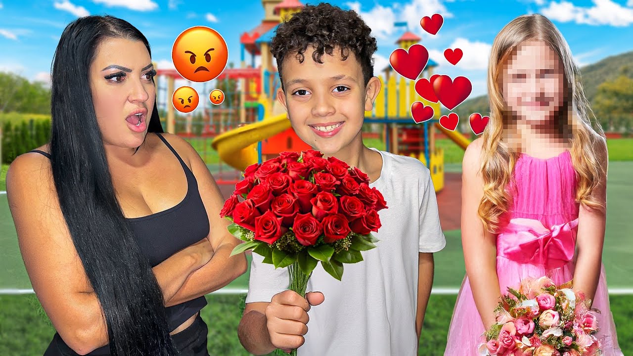 He Has a SECRET Crush At School
