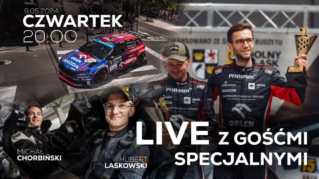 LIVE z gośćmi specjalnymi - Hubert Laskowski i Michał Chorbiński