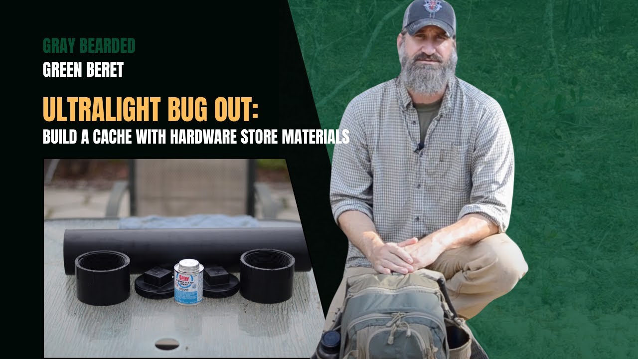 Build a Cache with Hardware Store Materials