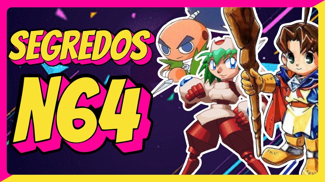 Os JOGOS mais Esquecidos do Nintendo 64 ainda valem?