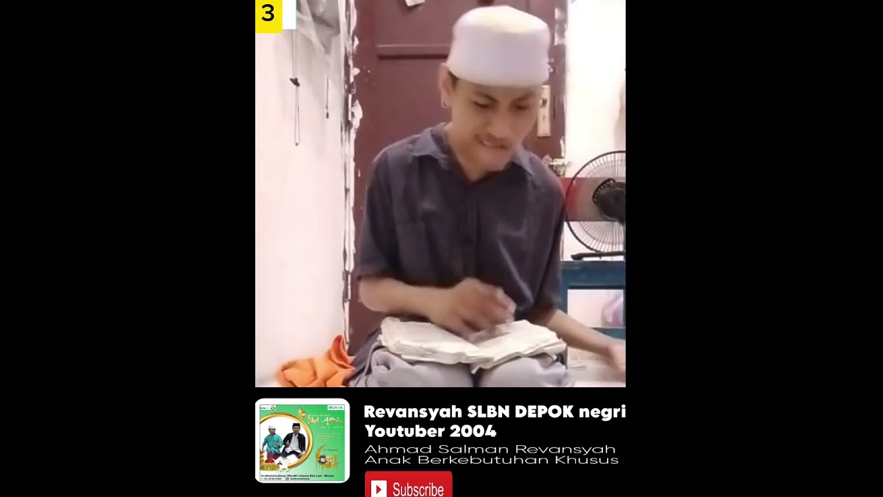 judul baca juz amma sama hafalan surat pendek Salman revansyah Anak berkebutuhan khusus