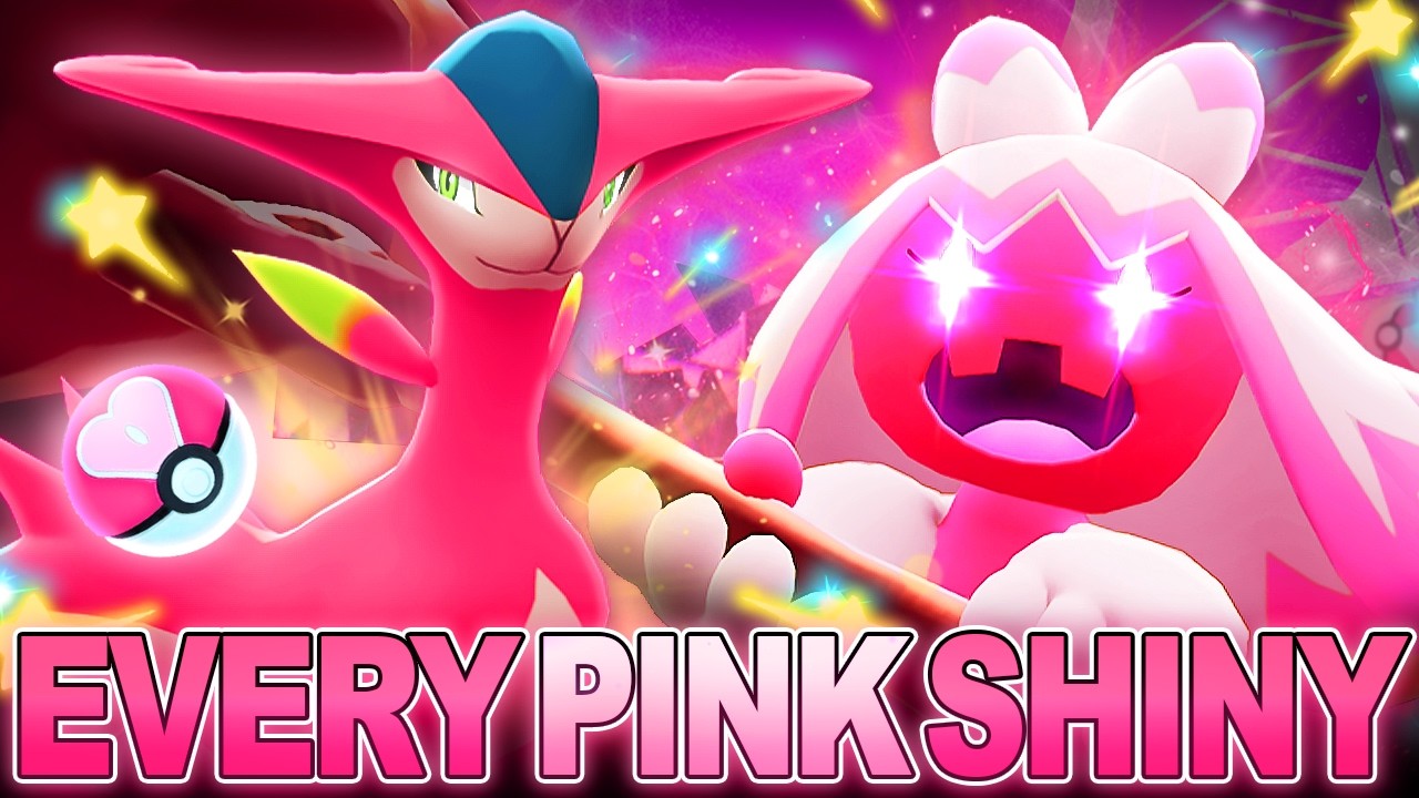 I Caught EVERY Pink Shiny Pok&eacute;mon in Legends Z-A 💗