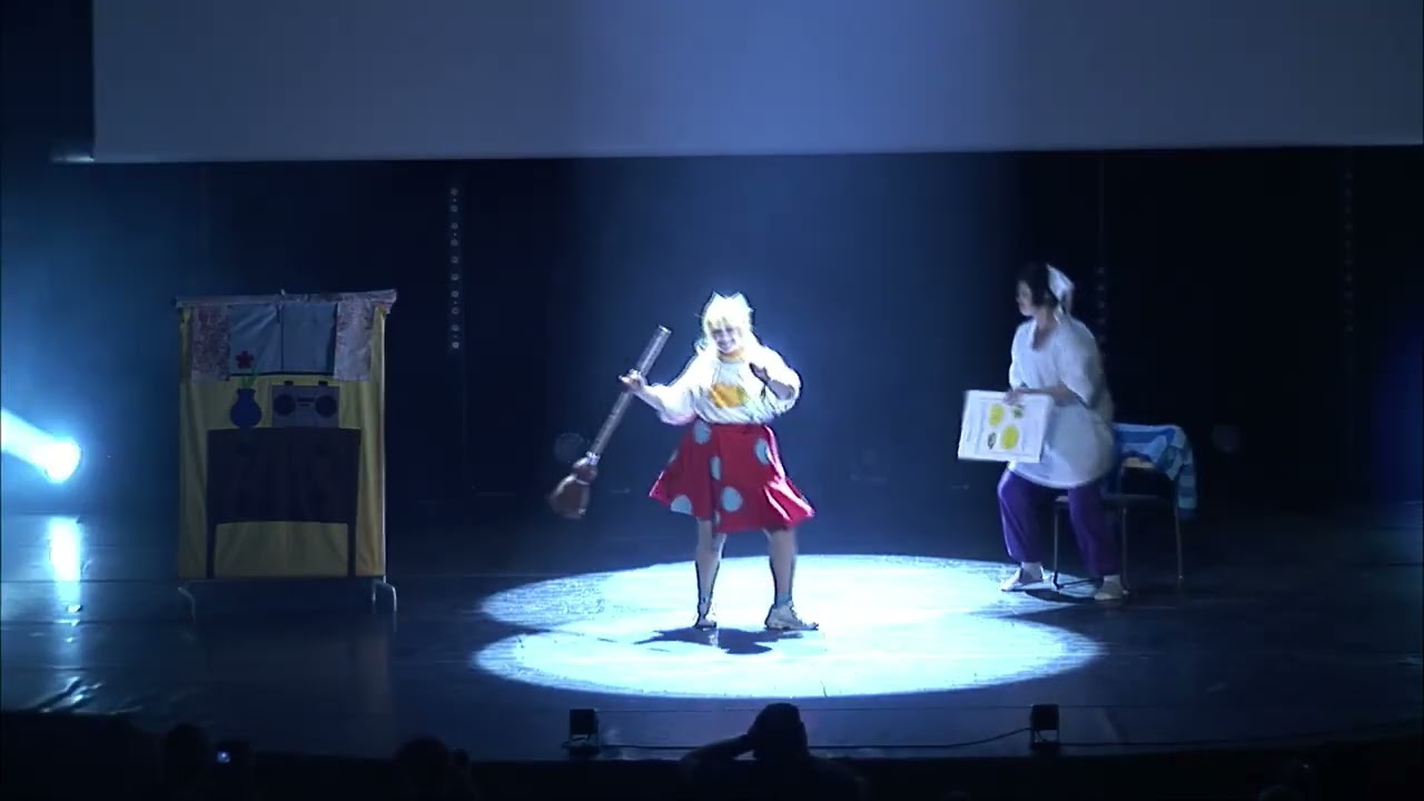Desucon 2023 Cosplay   03   Minervainen, Hanjo   Yaeko Mitamura & Shigemaru Mitamura   Aishite Night