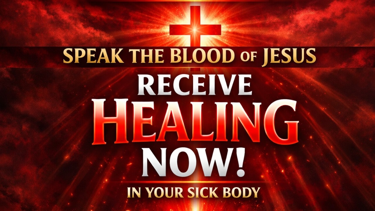 Receive Your Healing: Plead the Blood of Jesus Over Your Sick Body 24/7 Live Prayer