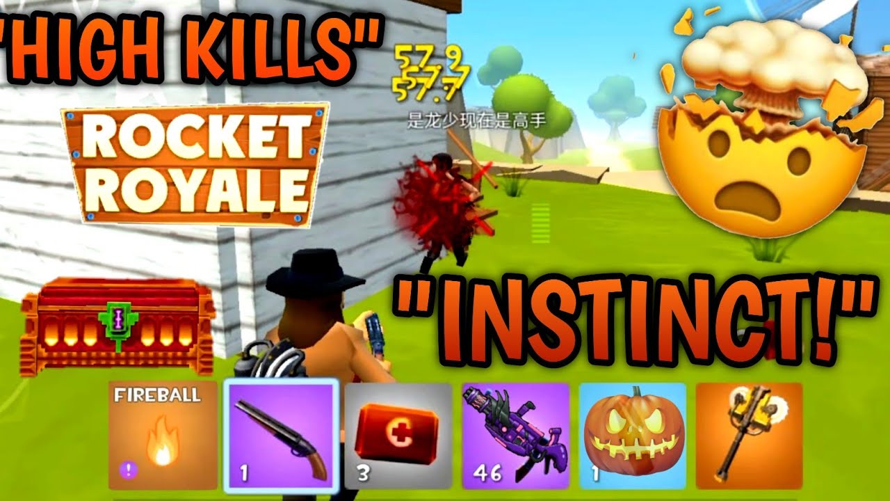 Rocket Royale - Instinct High-Kill Gameplay..