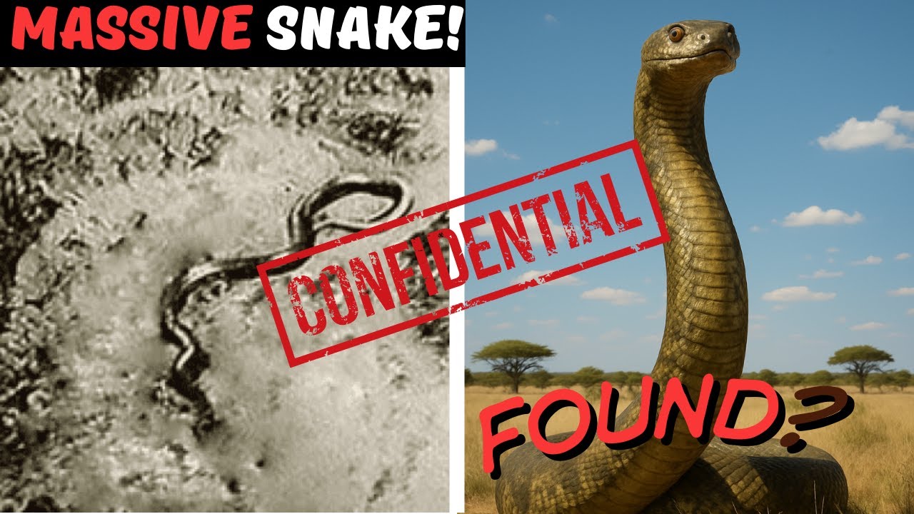 Congo's Massive Snake! Van Lierde's Shocking Photo!