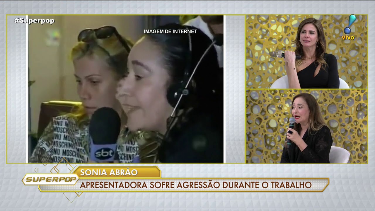 Sonia Abrão recorda agressão que sofreu durante cobertura ao vivo