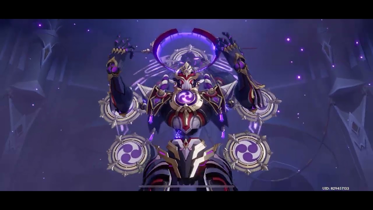 Ghensin impact Everlasting Lord of Arcane Wisdom boss gameplay 