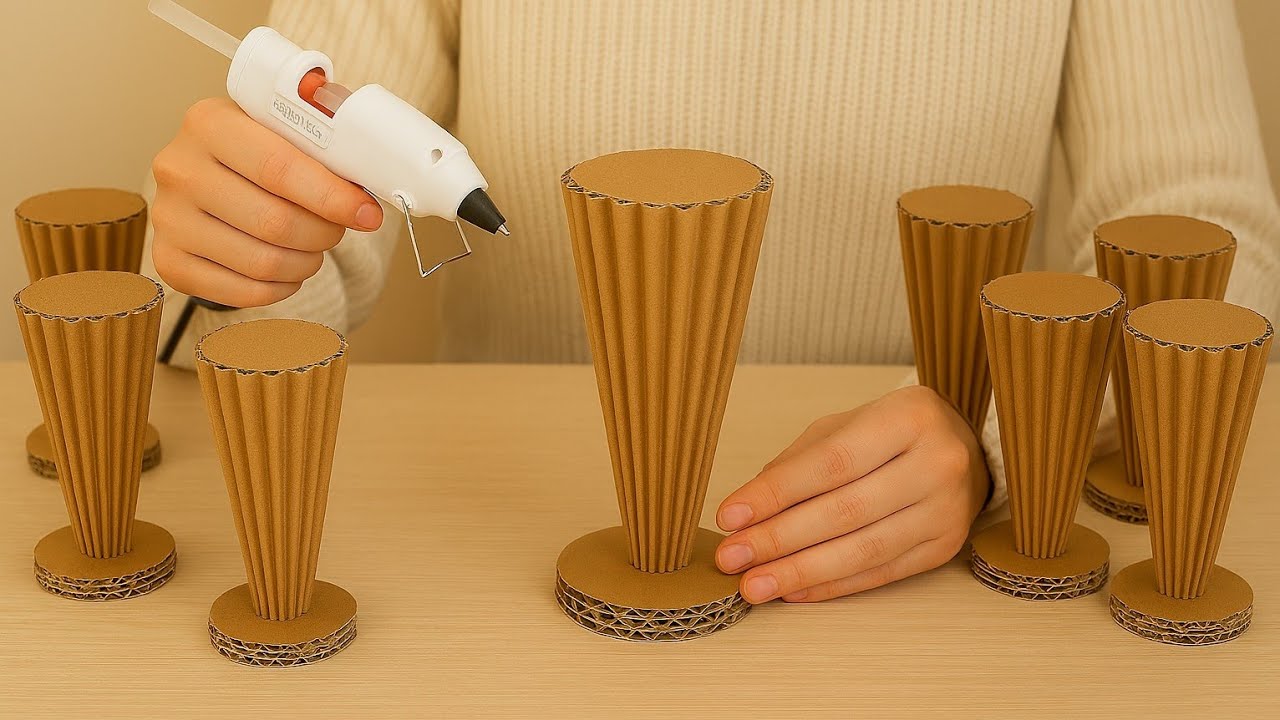 From Cardboard to an Elegant Decor… Can You Guess What?