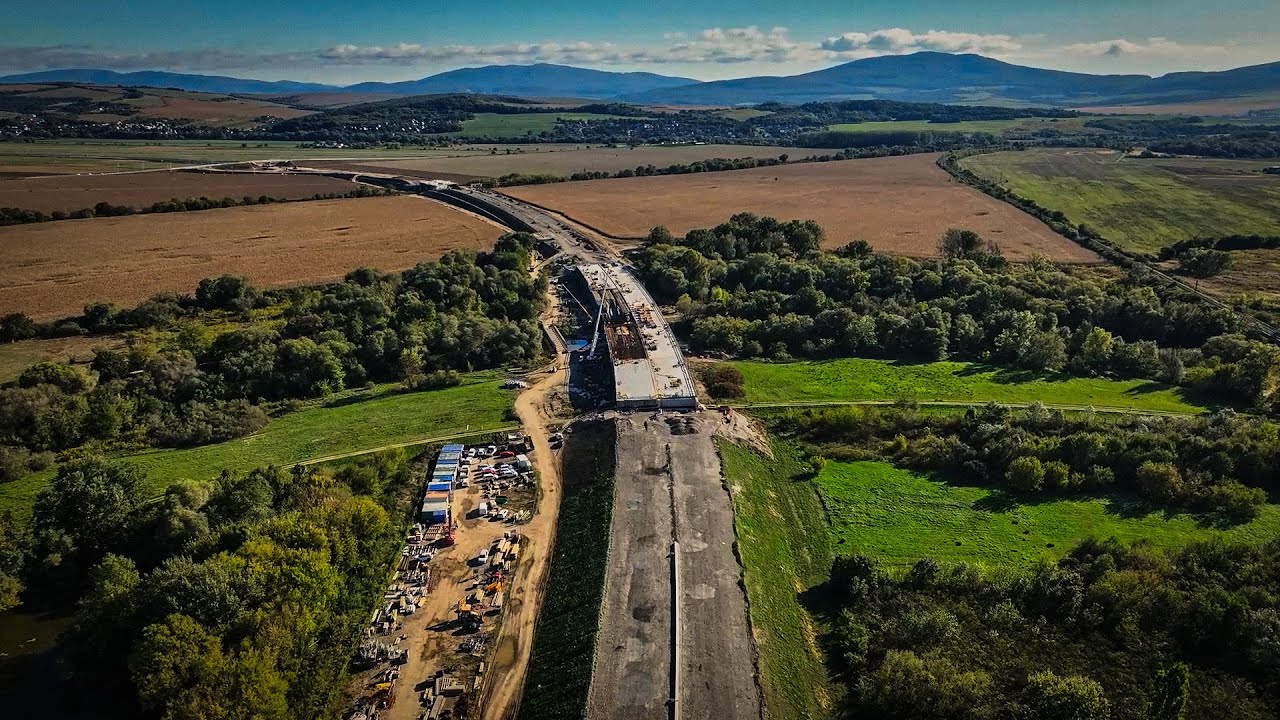 NDS | Pohľad na stavbu košickej R2 z nebies