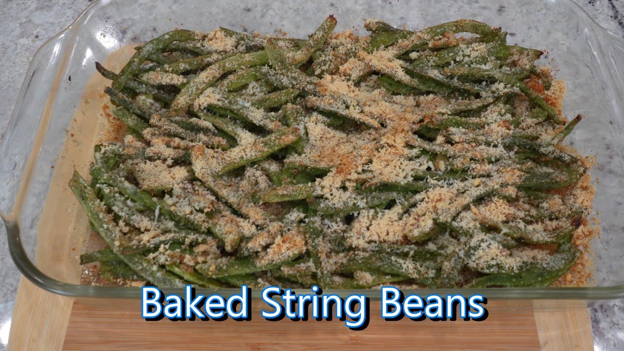 Italian Grandma Makes Baked String Beans (Green Beans)