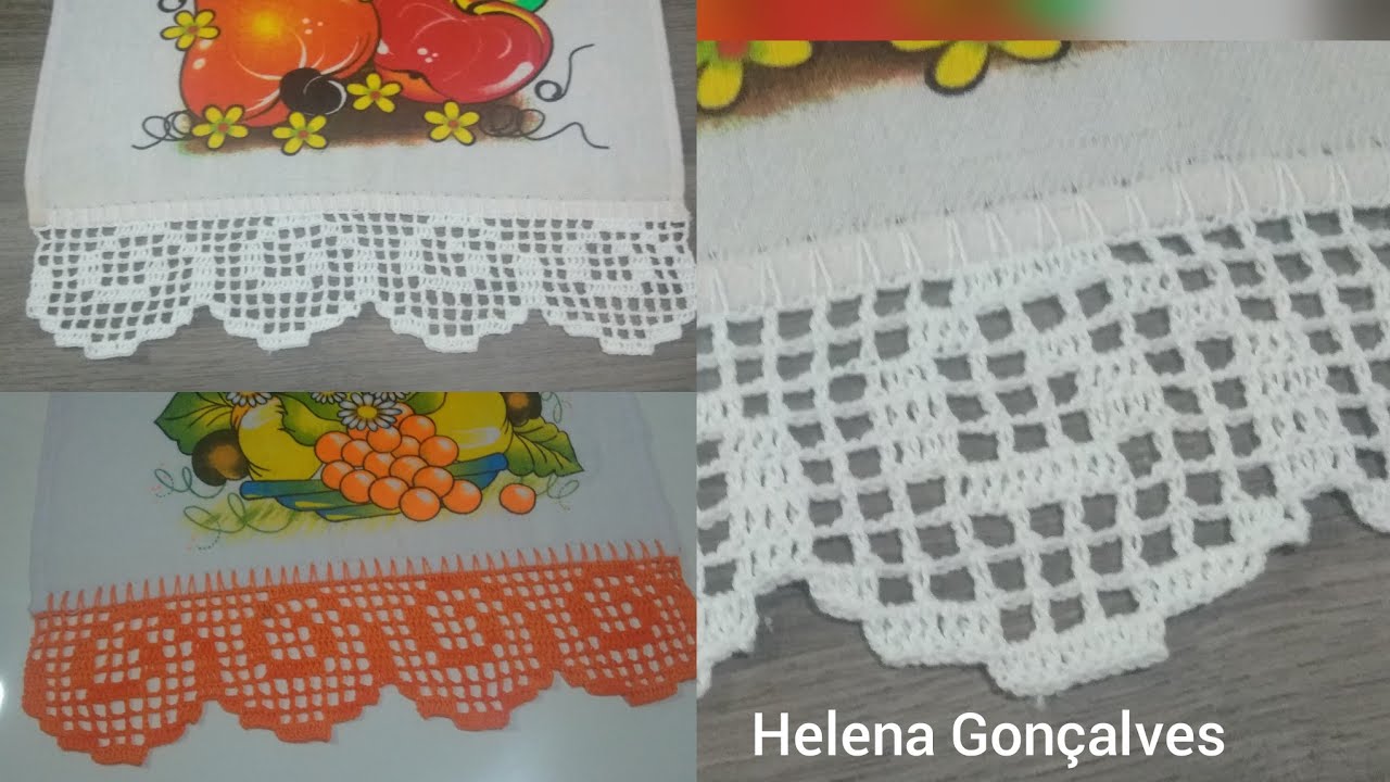 barrado de crochê N°612 @HelenaGonçalves-t3q