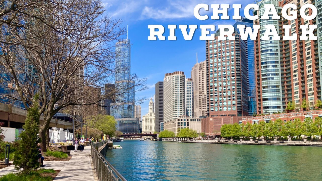 Chicago Riverwalk || Walking Around Chicago, Illinois