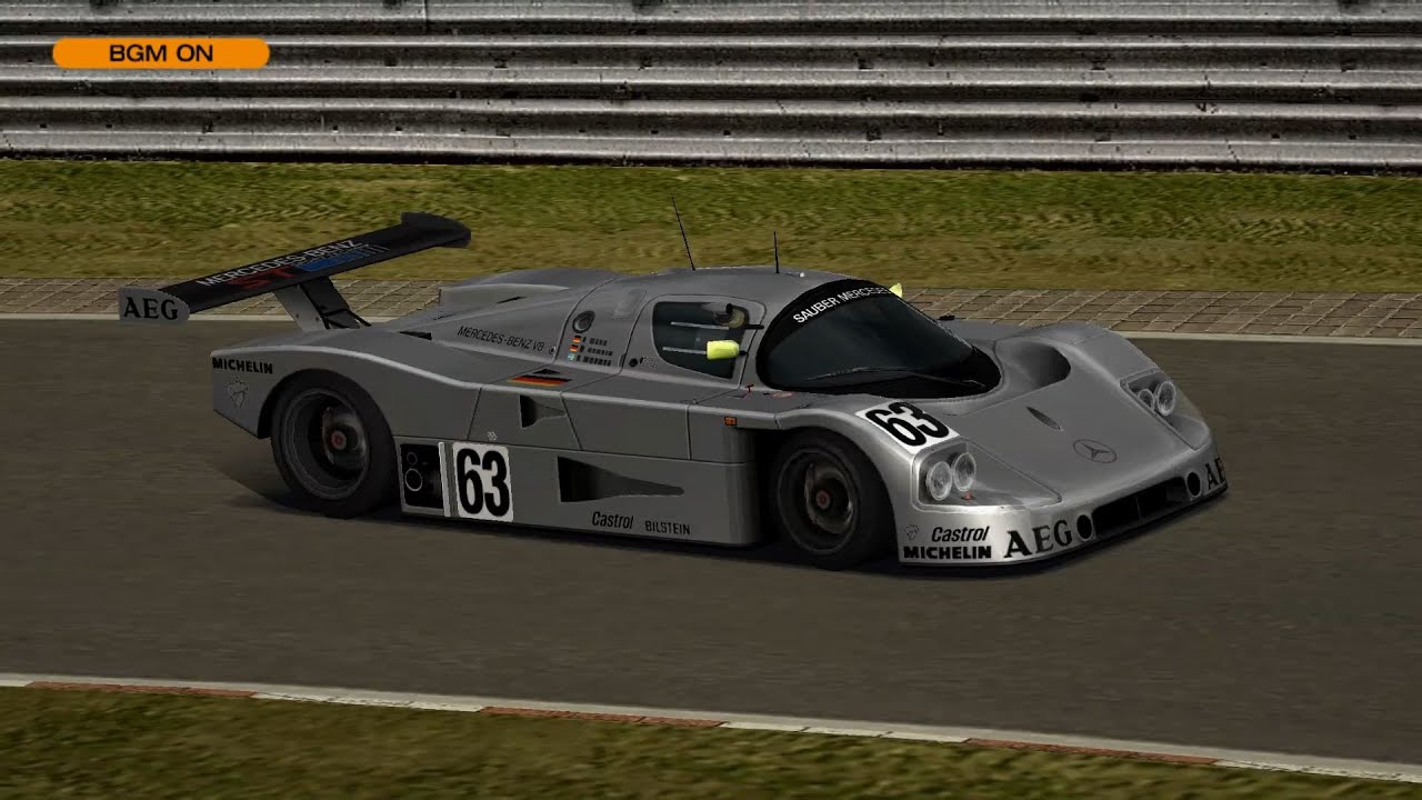 Gran Turismo 4: Spec II - Arcade Time Trial, Mercedes Sauber C9 Race Car `89 in 5'35.740 [1080p HD]