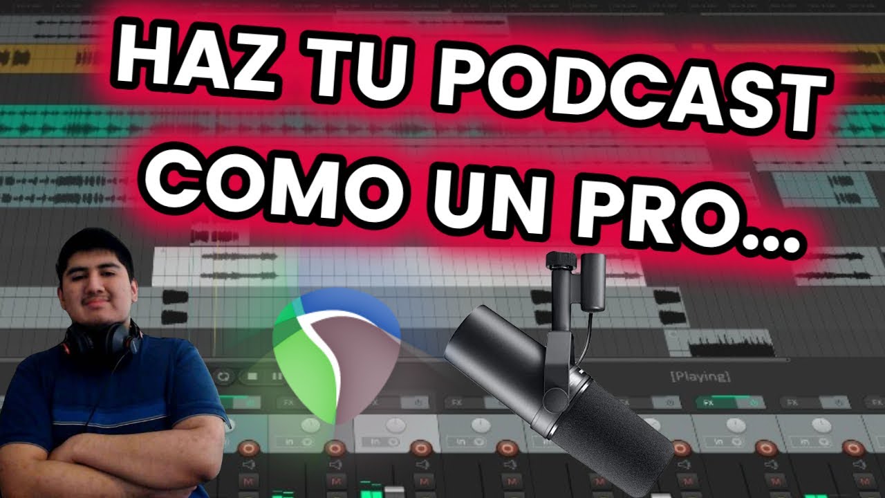 🚨🚨 ¿CÓMO PRODUCIR UN PODCAST EN REAPER? 🎙️🎙️