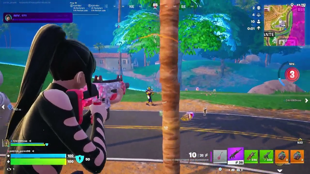 VICTORIA MAGISTRAL MODO BLITZ FORTNITE 👑🔥😎 en dúo random ;)