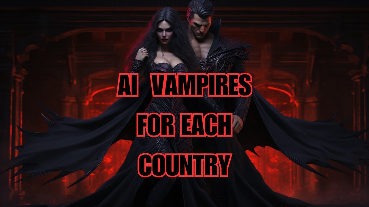 ASKING AI TO CREATE VAMPIRES FOR EACH COUNTRY