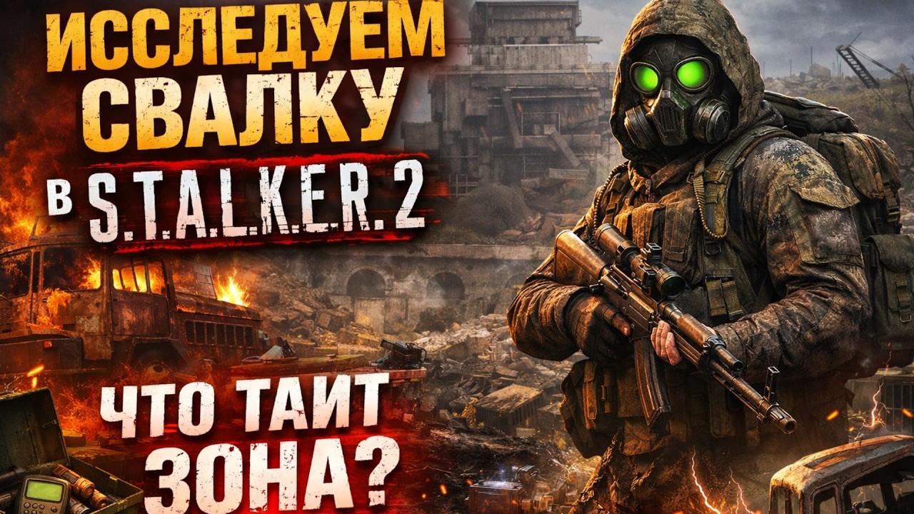 Свалка зовёт — выживаем и исследуем | S.T.A.L.K.E.R. 2: Heart of Chornobyl