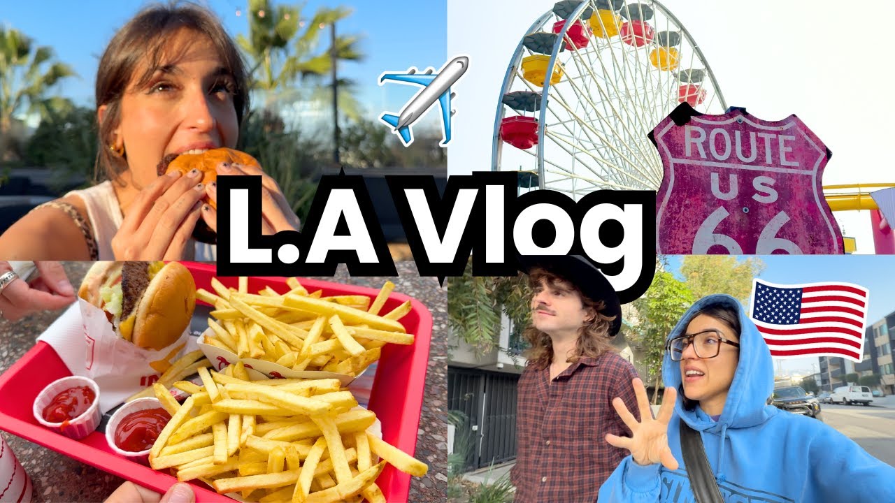 nos vamos a los ángeles 🇺🇸 vlog