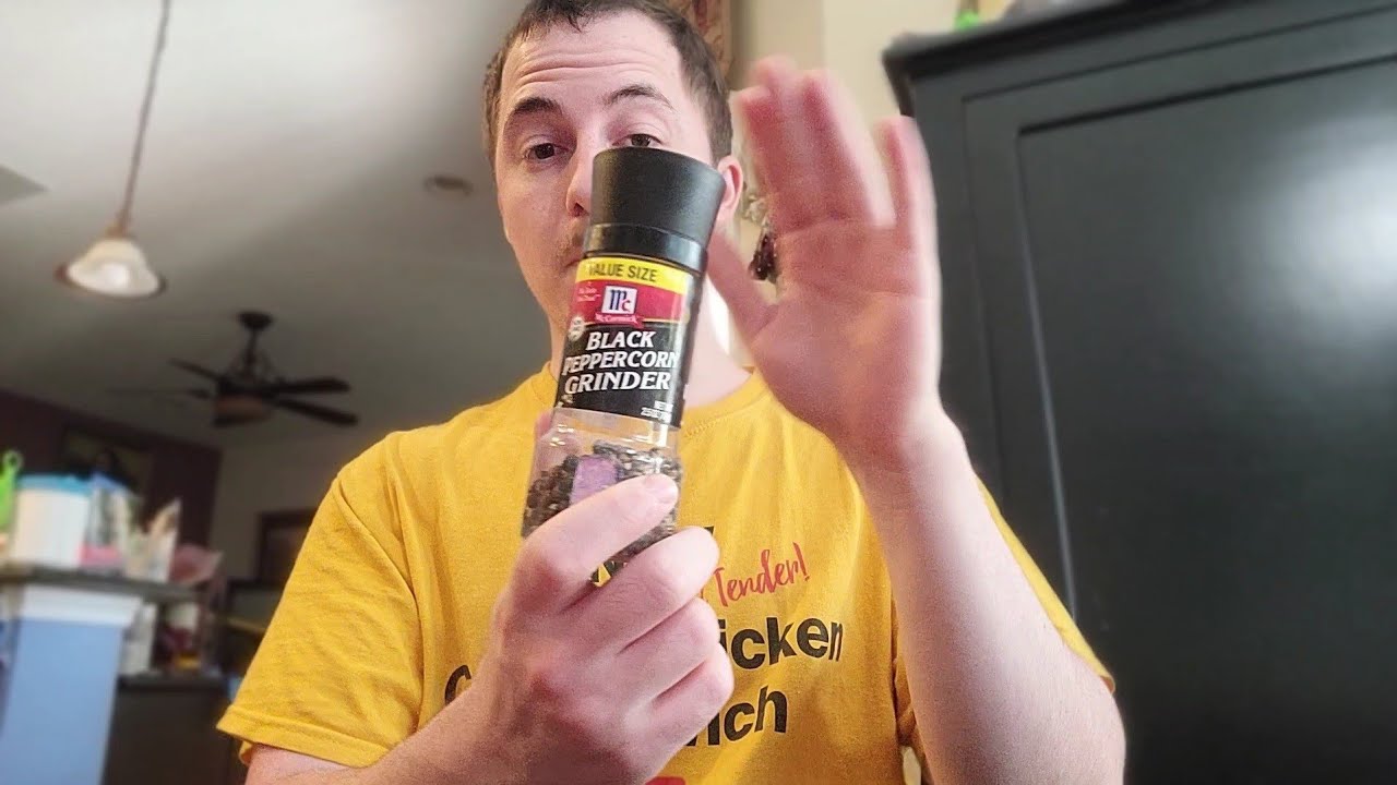 McCormick Black Peppercorn Grinder Review