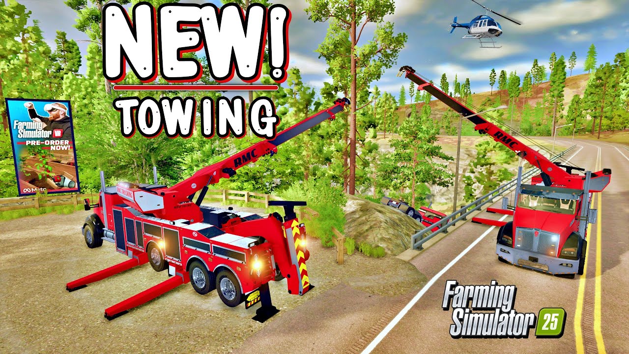 Хороши ли моды на буксировку для FS25? | Farming Simulator 25