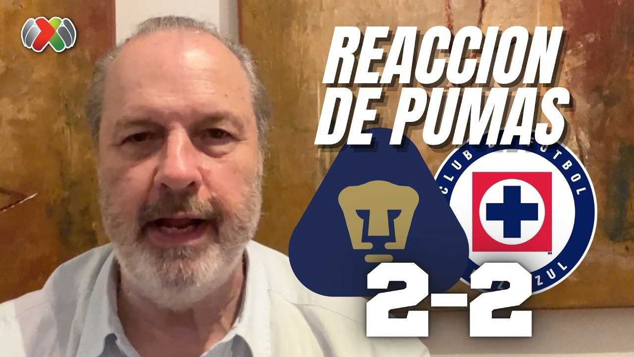 GRAN REACCIÓN DE PUMAS | Pumas UNAM vs Cruz Azul | Torneo Clausura 2026