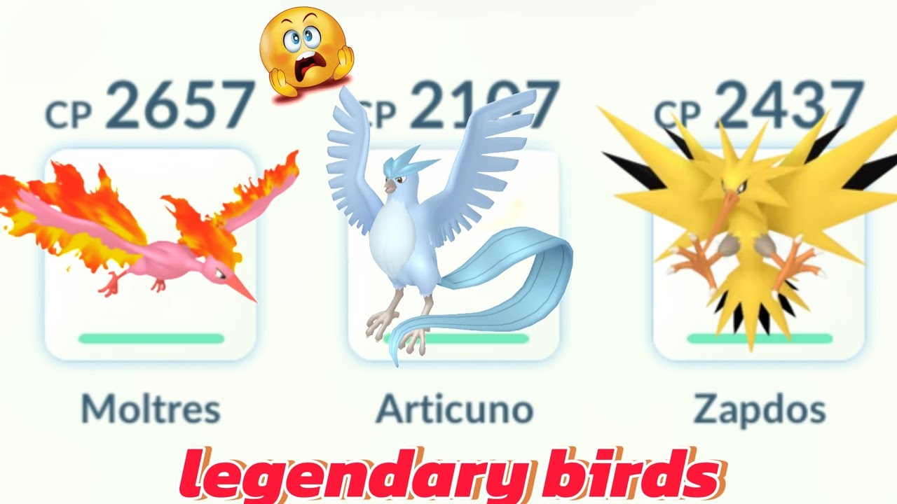 Let's go ✨ SHINY legendary birds power testing in Pokemon go new battle style Pokemon go