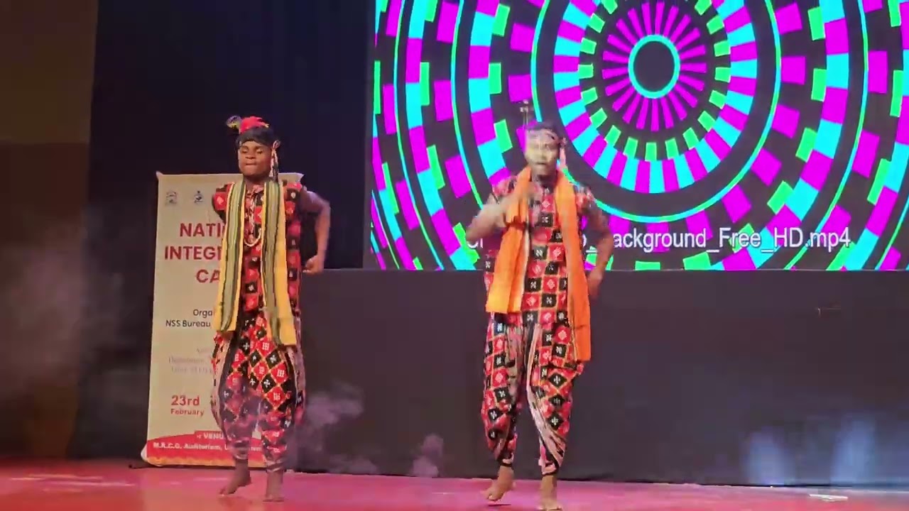 Sambalpuri Dance at Utkal University, BBSR