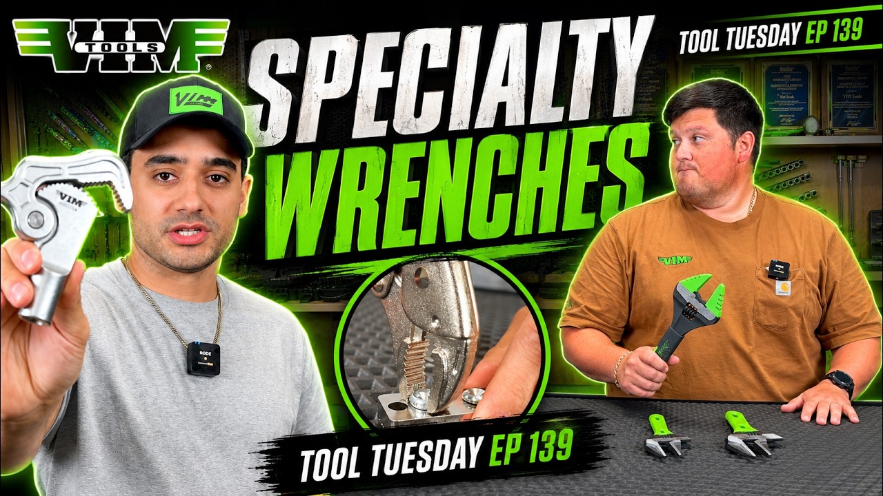 Specialty Wrenches And Another Brand New Tool. Tool Tuesday by VIM Tools: Tool Tuesday Episode 139