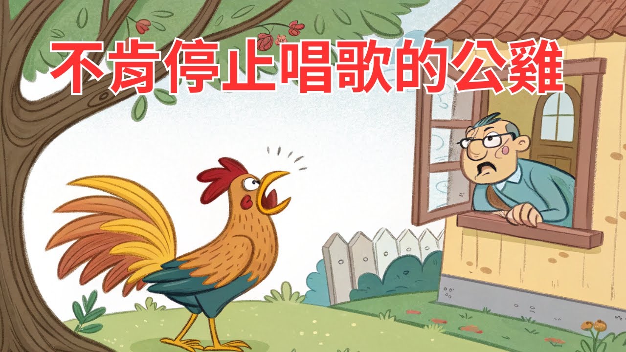 【元元老師說故事】【不肯停止唱歌的公雞】兒童睡前故事繪本｜兒童故事繪本｜床邊故事｜童話故事｜寓言故事｜兒童動畫｜晚安故事｜想讓元元點名的小寶貝請跟老師聯絡｜元元老師的聯絡方式在描述欄