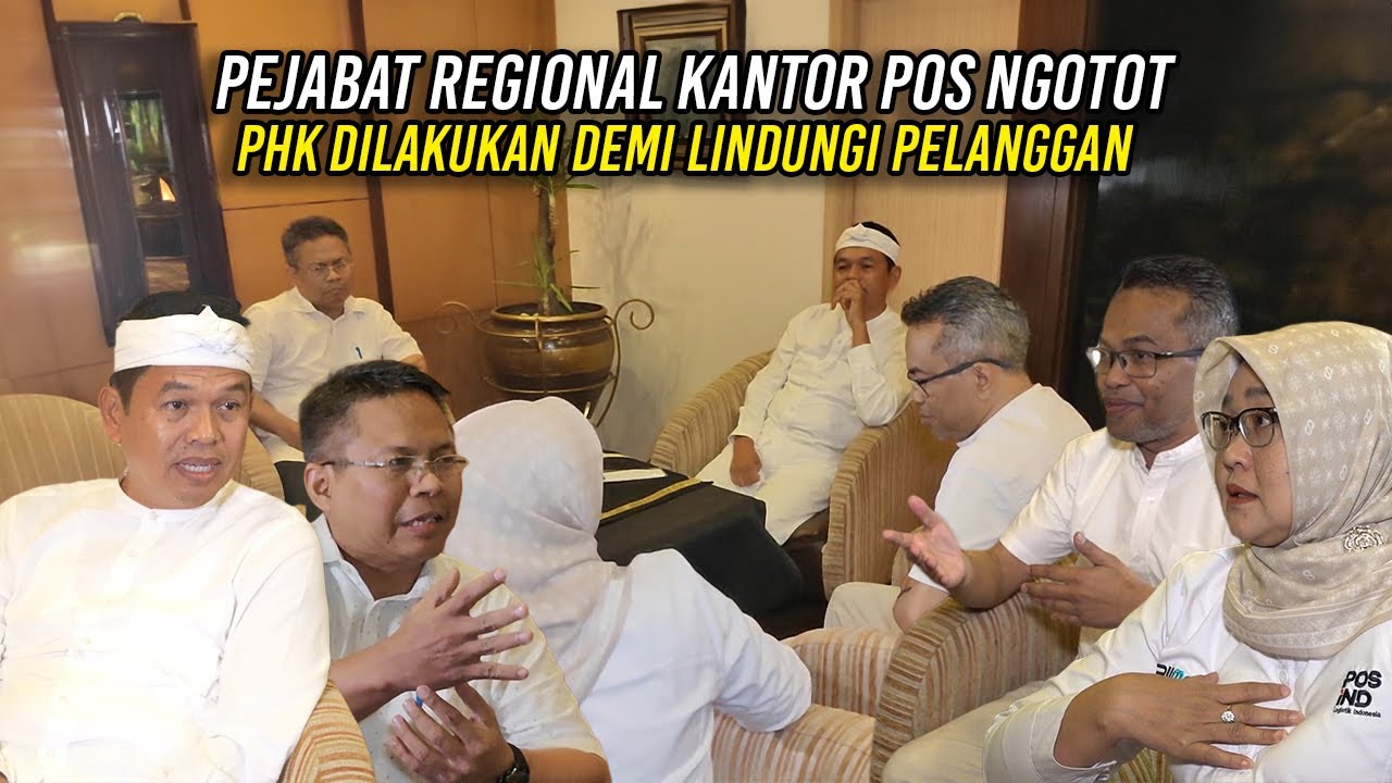 PEJABAT REGIONAL KANTOR POS NGOTOT | PHK DILAKUKAN DEMI MELINDUNGI PELANGGAN