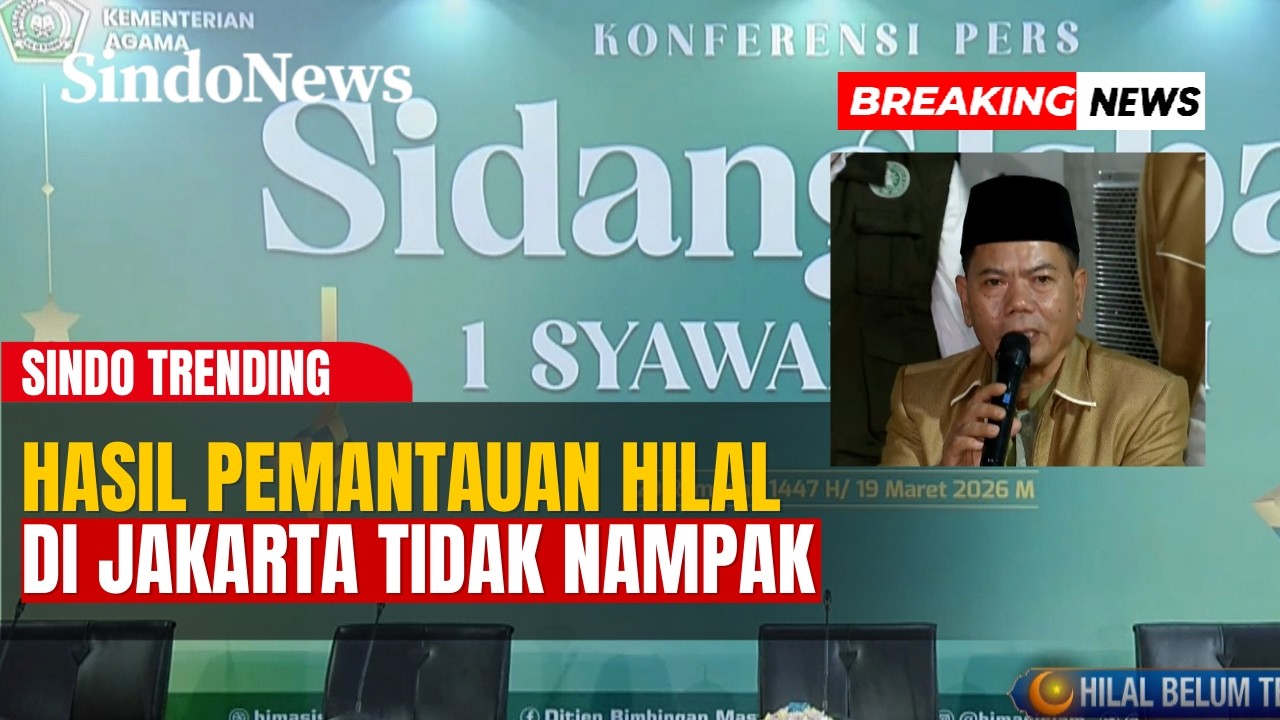 HILAL TAK TERLIHAT! PWNU Jakarta Sampaikan Hasil Pemantauan | Breaking News | 19/03