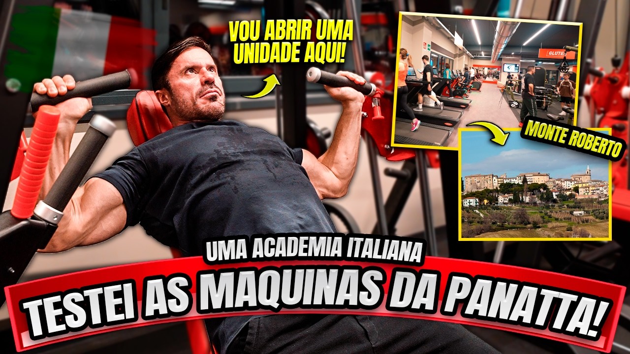 TESTEI AS MÁQUINAS DA PANATTA - EM MONTE ROBERTO NA ITÁLIA !!!