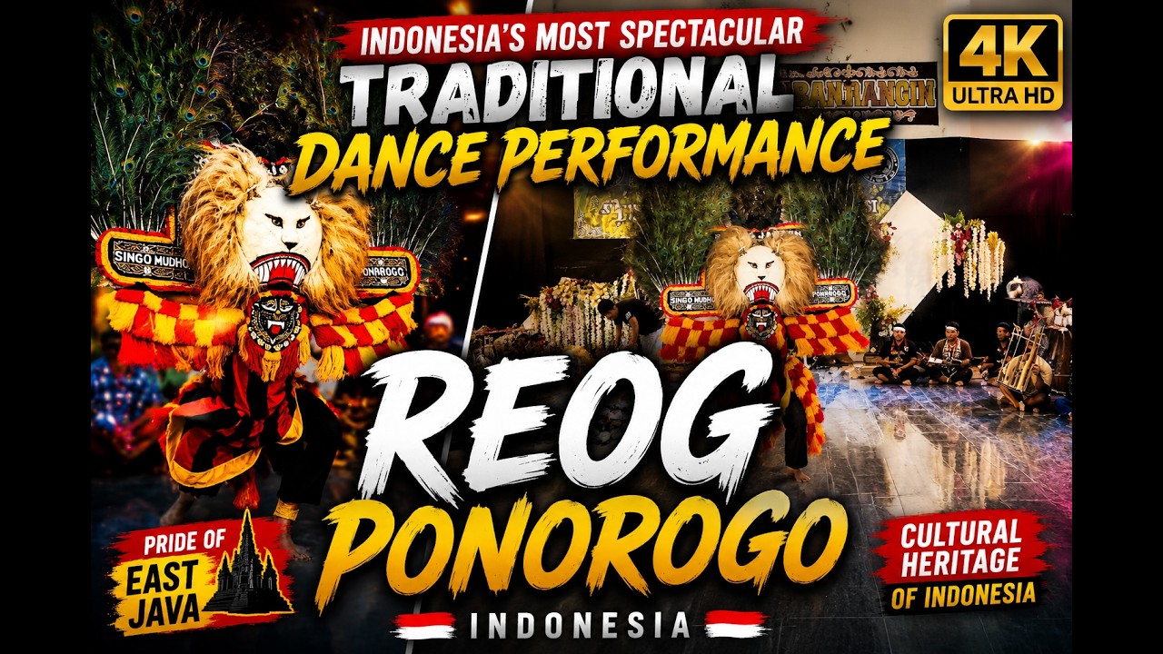 Pentas Workshop Reog Ponorogo Kawulo Bantarangin, Jawa Timur | mandarnesia