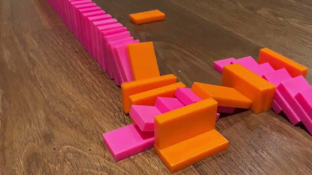 Amazing Domino Tricks Screenlink! (w/H5 Domino Creations) #dominoart #satisfyingasmr 