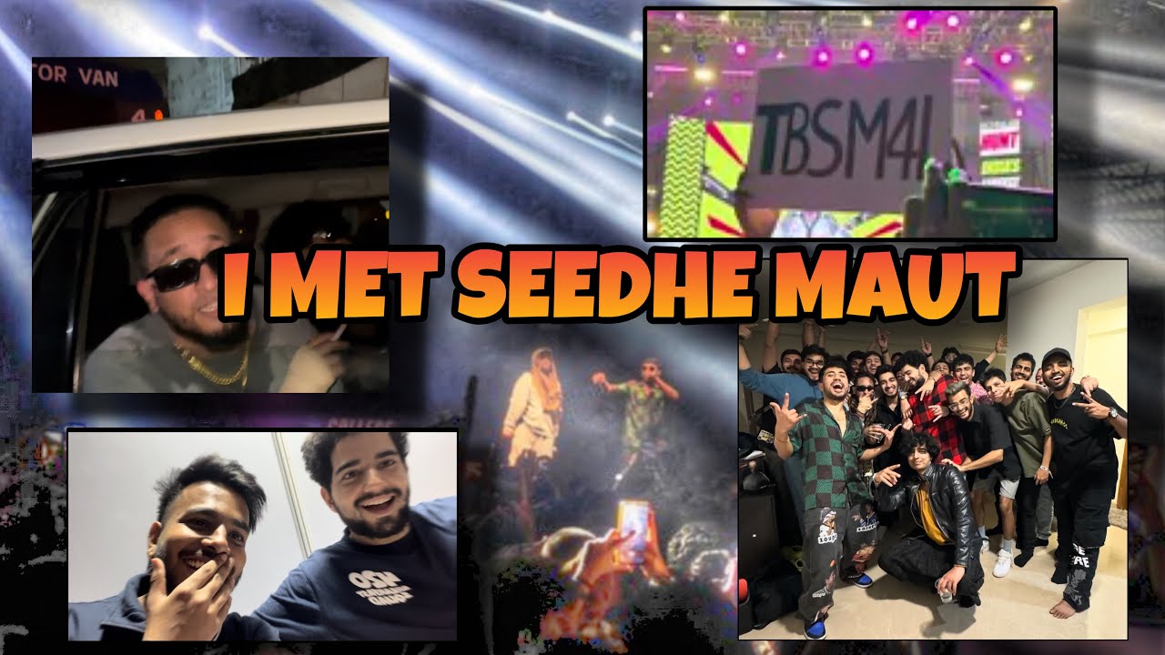 SEEDHE MAUT LIVE MUMBAI FULL SHOW | I MET THEM Ft 