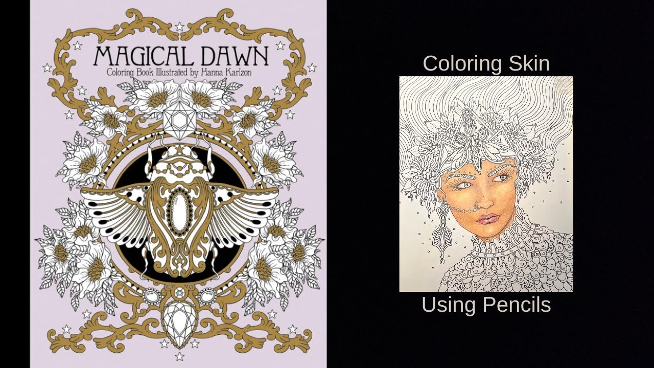 Coloring Skin Using Pencils