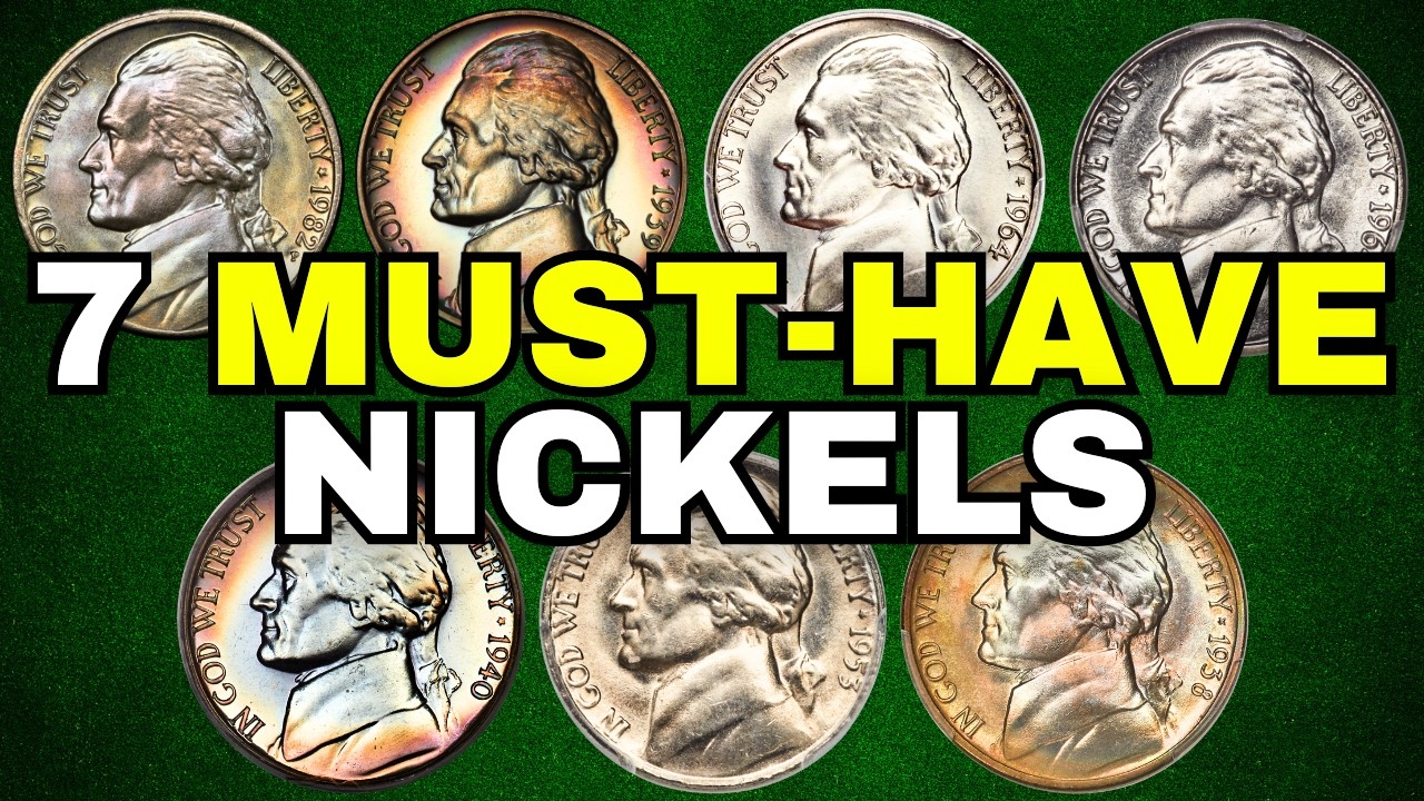 SUPER RARE TOP 7 JEFFERSON NICKELS WORTH HUGE MONEY!