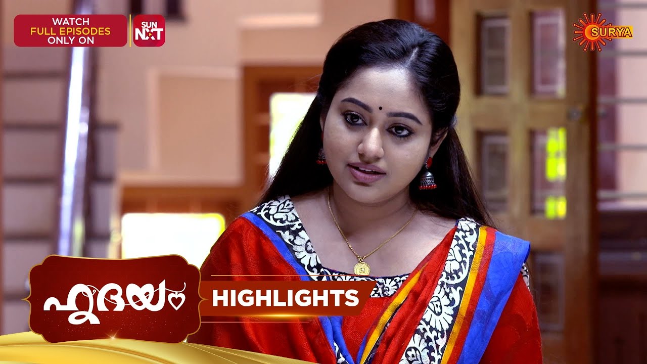 Hridhayam - Highlights of the day | 22 Feb 2026 | Malayalam Serial | Surya TV