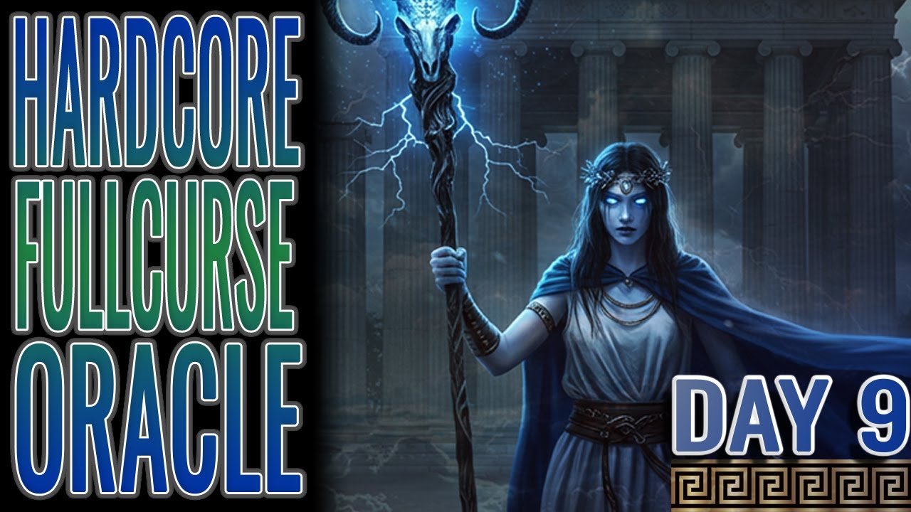 Titan Quest - Day 1 Hardcore Cursed Trickster (Rogue + Rune) !rip