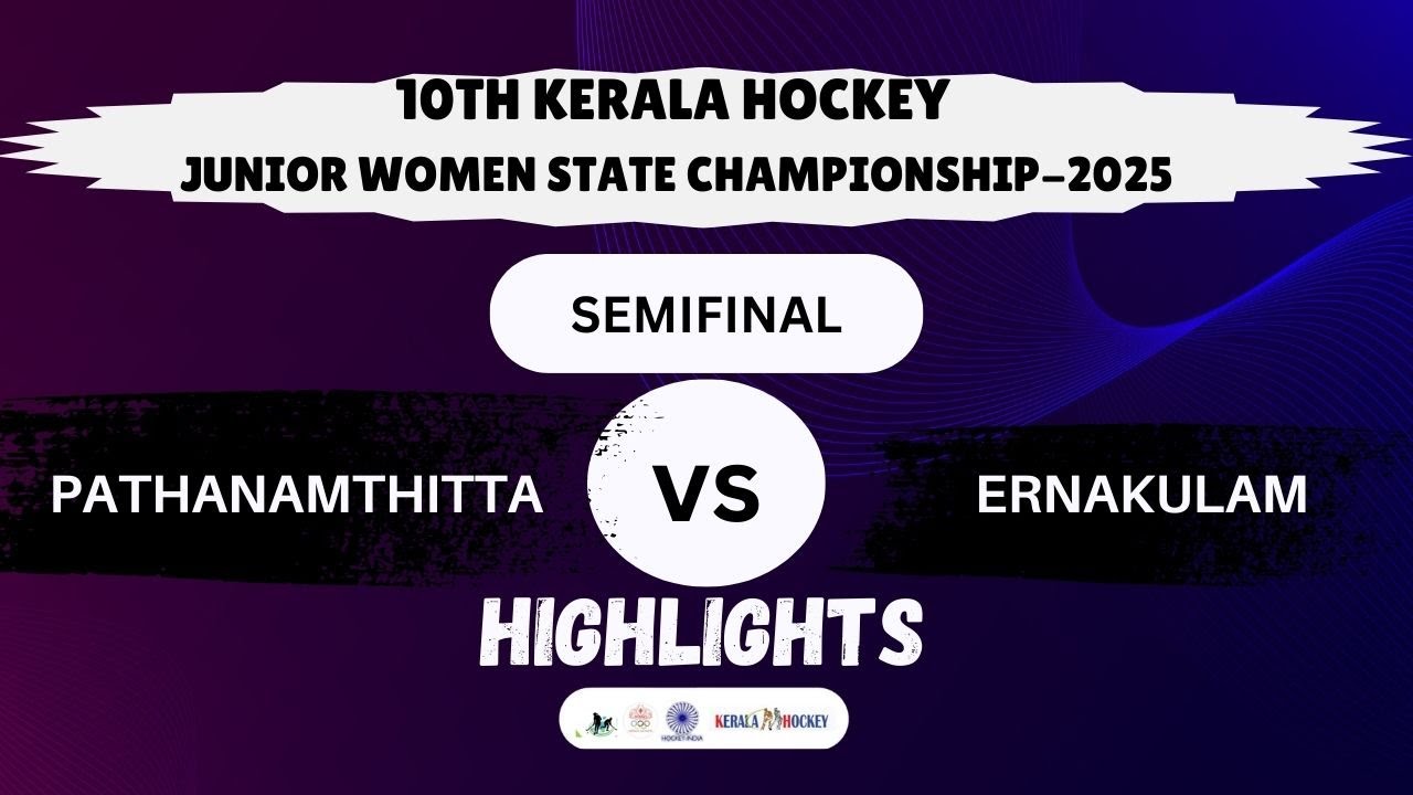 Pathanamthitta vs Ernakulam |10th Kerala Hockey Junior Women State Championship Semifinal Highlights