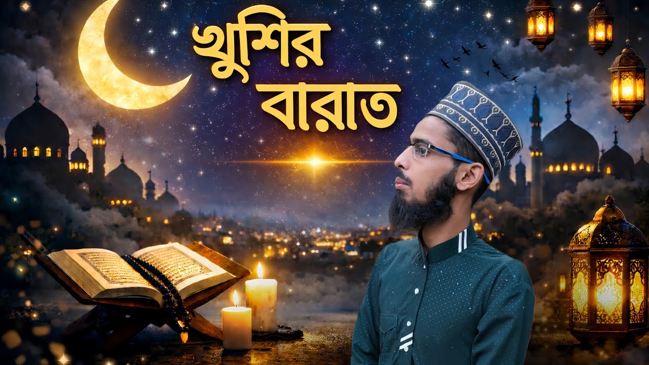 আরশ হতে নেমে এলো জান্নাতেরই সুসংবাদ আবার এলো শবে বরাত 2026 বাংলা গজল Rahul gojol TV