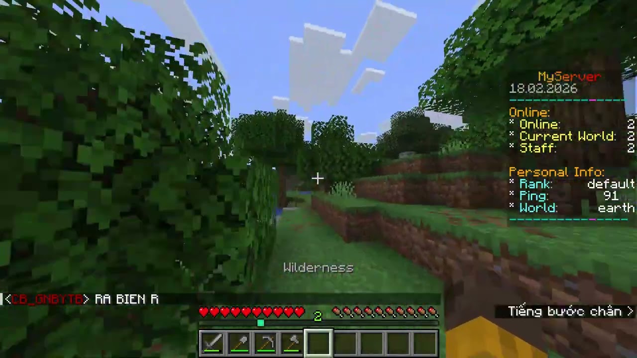 MINECRAFT SERVER EARTH 1.21.10 | CB TRAVEL