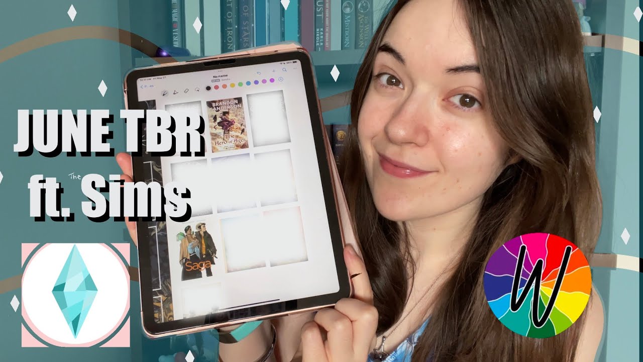 JUNE TBR | Whateverthon & The Sims Chooses my TBR
