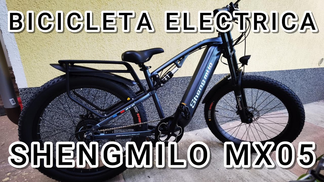 BICICLETA electrica SHENGMILO MX05 - UNBOXING si ASAMBLARE