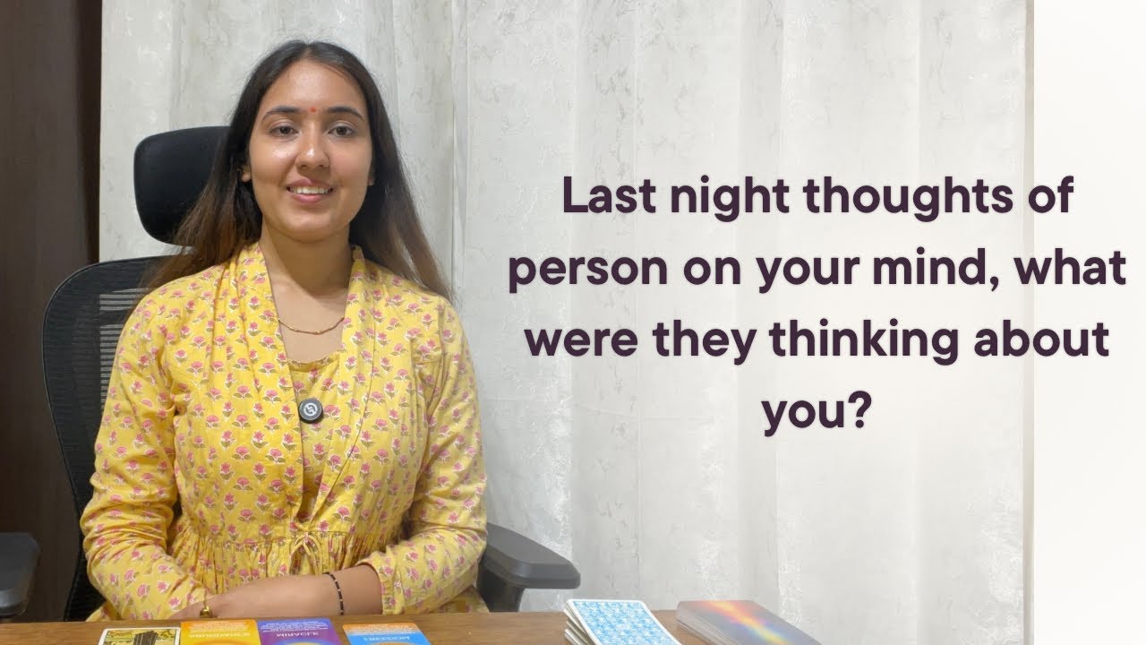 Person on your mind - Their late night thoughts about you? | pick a pile reading 