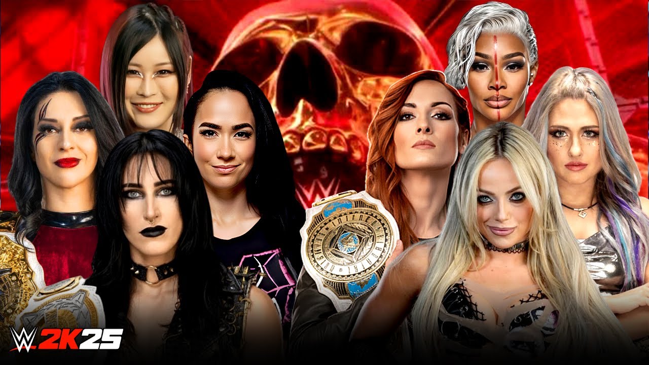 WWE Rhea Ripley AJ Lee Vaquer & Iyo Sky vs Liv Morgan Becky Lynch Jade Cargill & Giulia| 05-Feb-2026