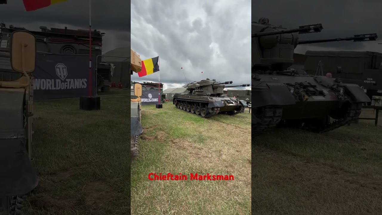 Chieftain Marksman and Gepard